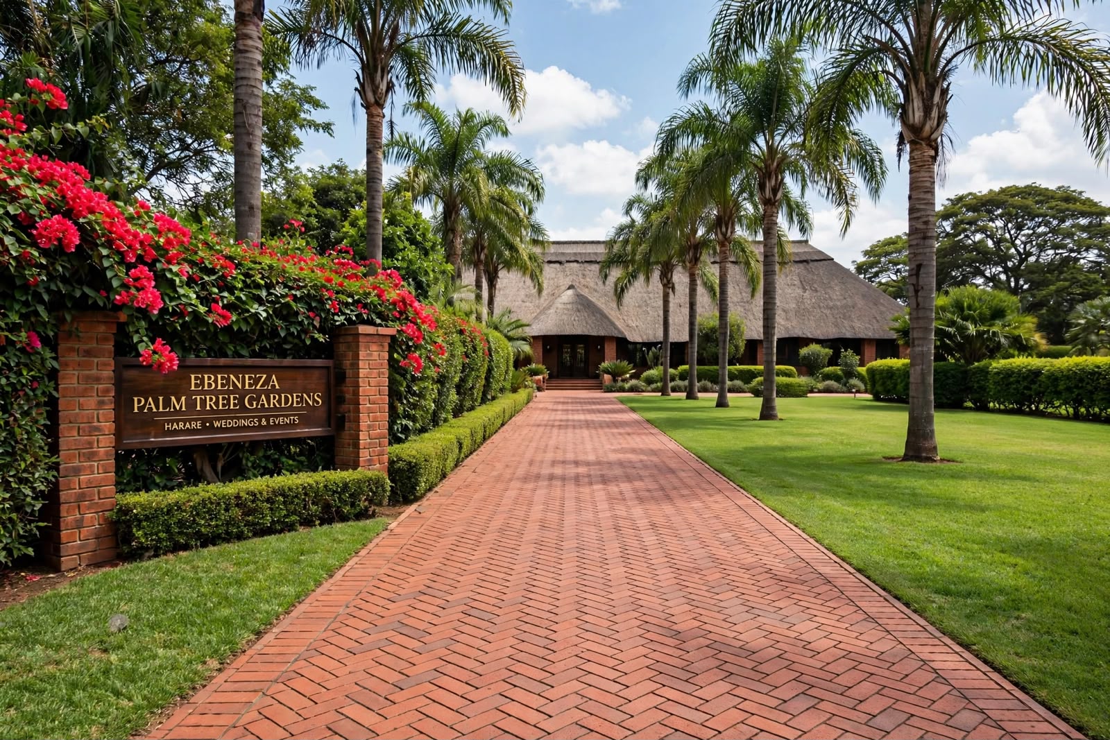 Wedding venue at Ebenezer Palm Tree Gardens